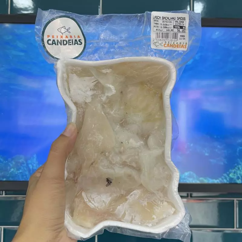 Lasca de bacalhau GADUS 500g