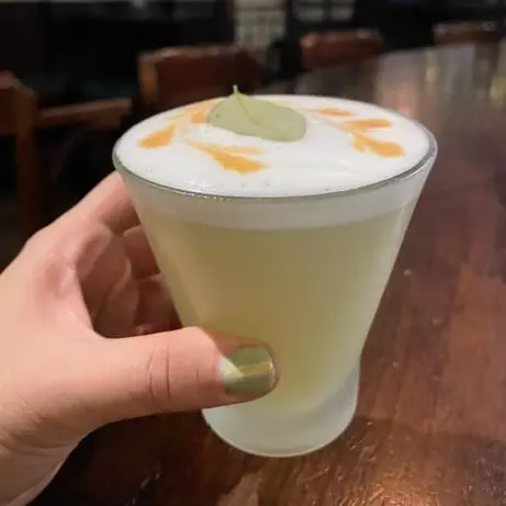 Pisco Sour de Coca
