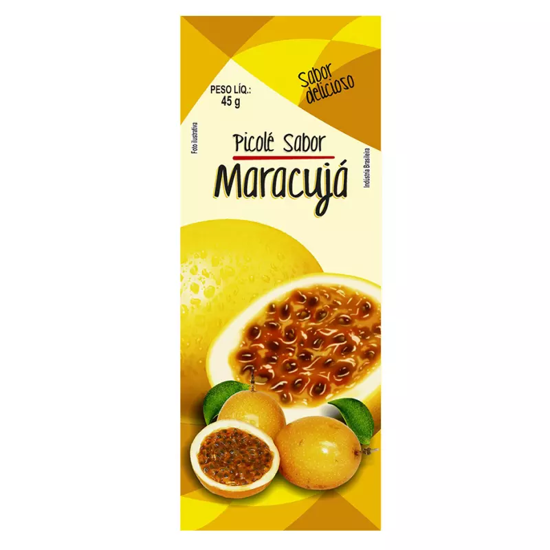 Picolé de Maracujá