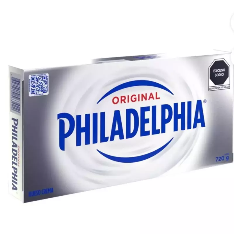Queso Philadelphia 4pzas/180gr