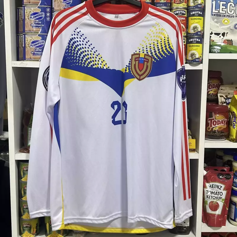 Camiseta selección manga larga blanc