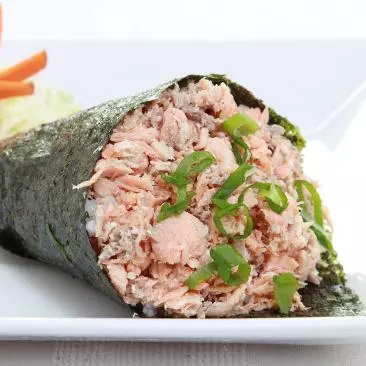 Temaki de salmão grelhado