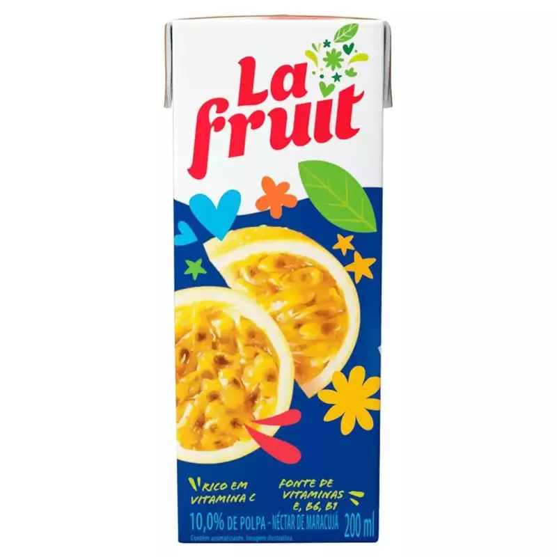 Suco lafruit maracujá 200ml
