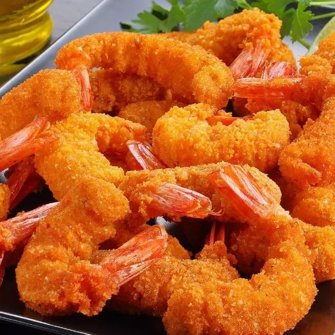 Camarão Empanado