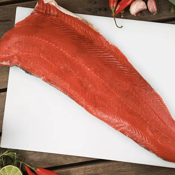 Filé de Salmão Selvagem do Alasca