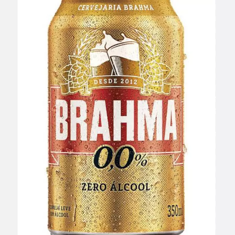 Brahma 0,0 álcool 350ml