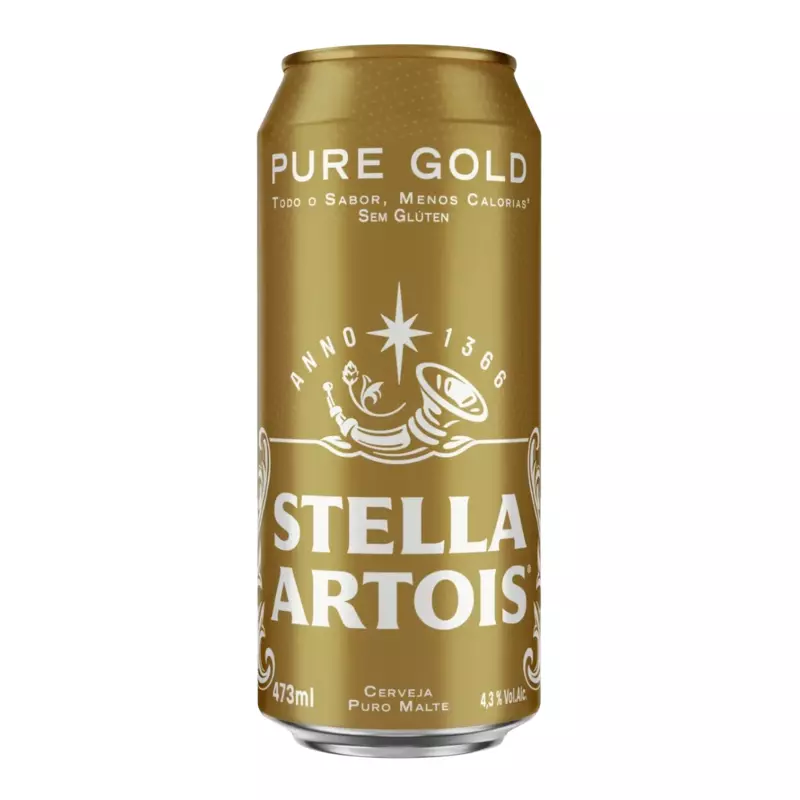 Stella Pure Gold Latão 473ml
