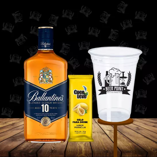Copão Ballantines 10 Anos