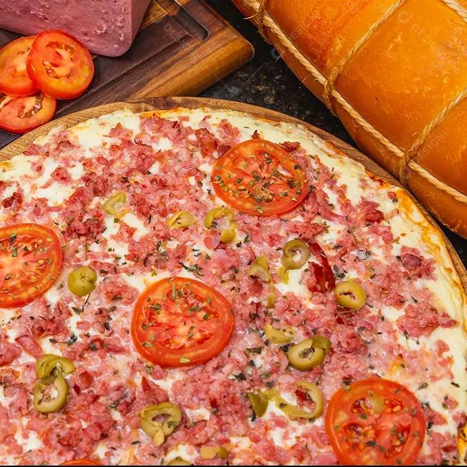 Pizza de Presunto GG