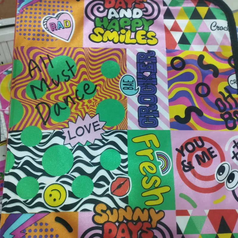 Carpeta 3 aros con cierre Good Vibes