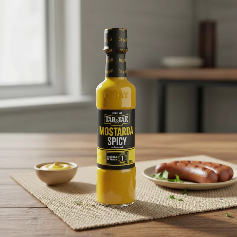 MOSTARDA tar & tar SPICY 290 G