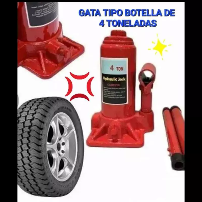 🚙GATA BOTELLA 4 TN.🚙
