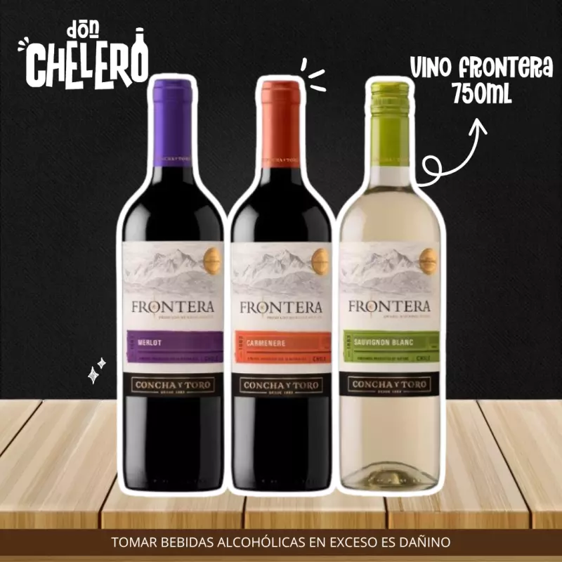 VINO FRONTERA TINTO X 750 ML