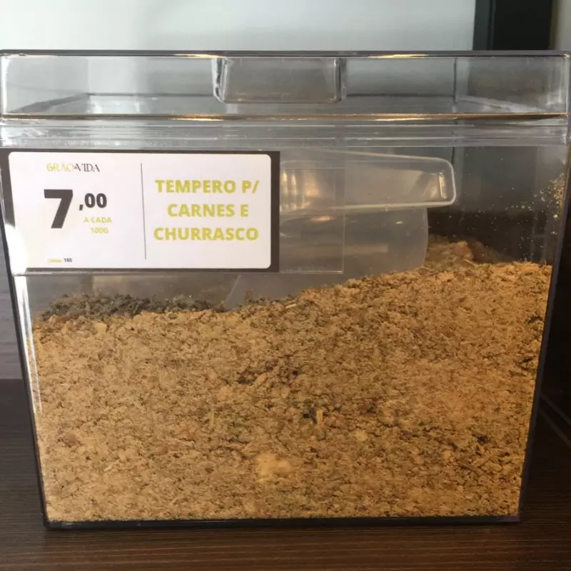 Tempero para carnes e churrasco
