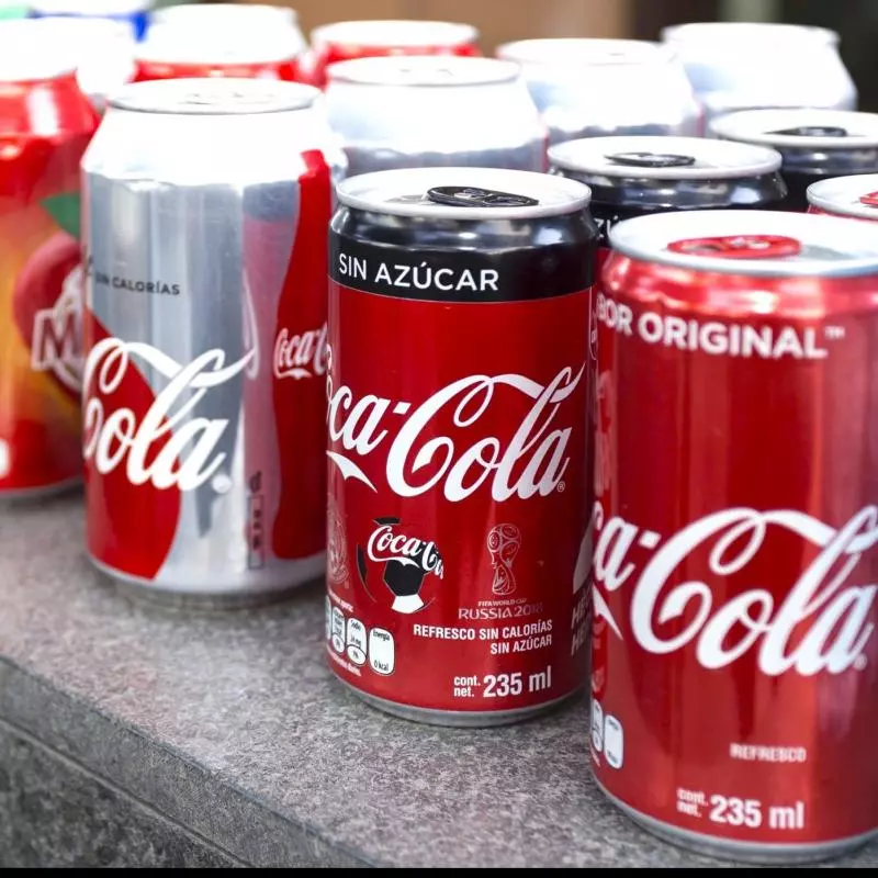 Coca cola en Lata de 235 ml.