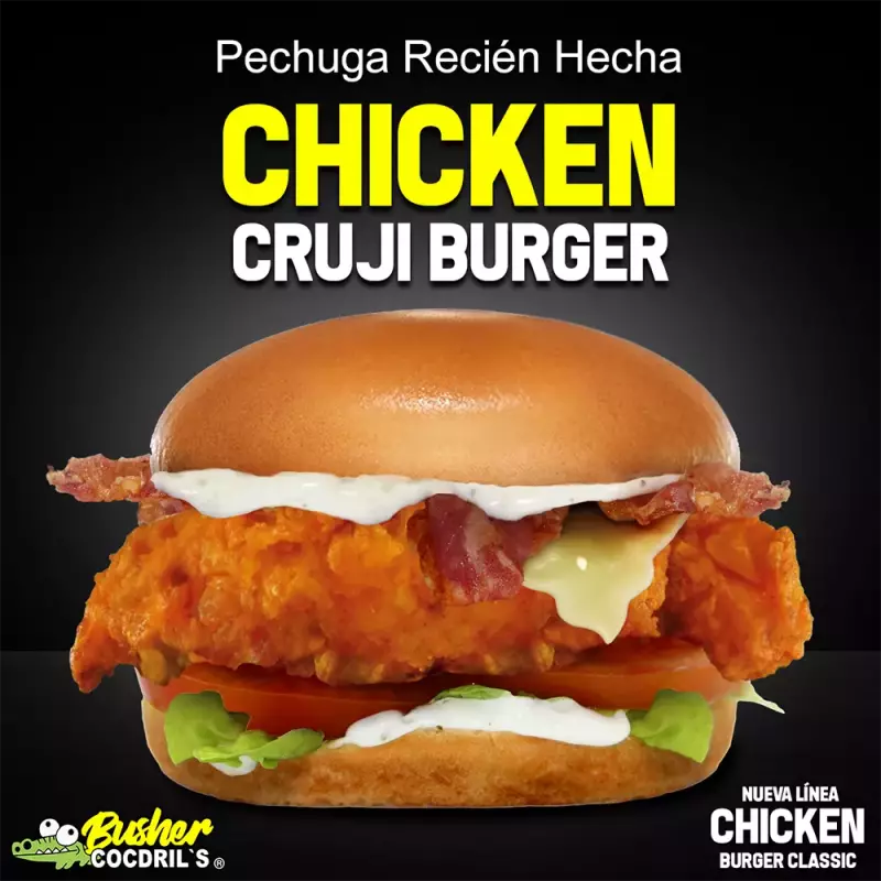 CHICKEN CRUJI BURGER