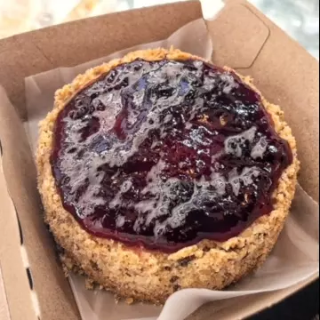 Cheesecake con frutos rojos