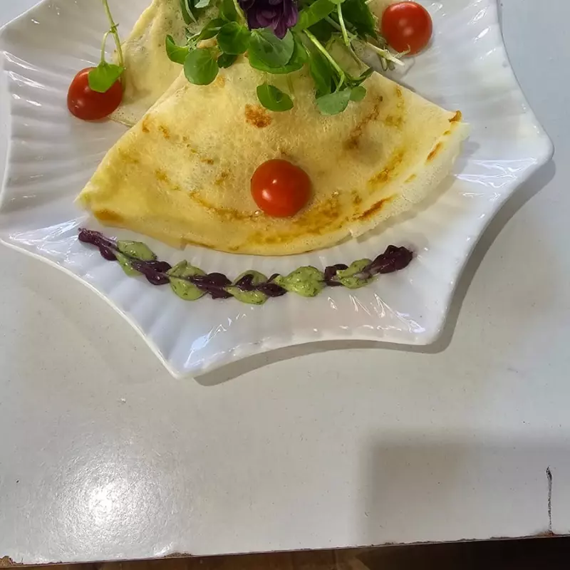 Crepe vegetariano
