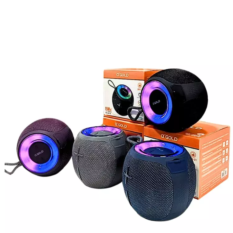 CAIXA DE SOM GOLD 15W SM-21 IPX5