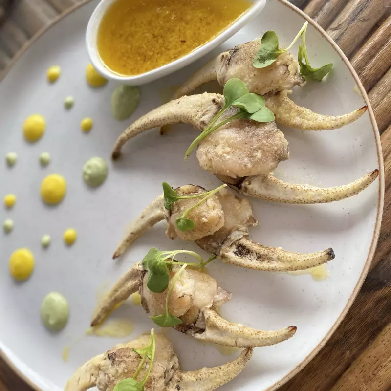 MUELAS DE CANGREJO AL AJILLO