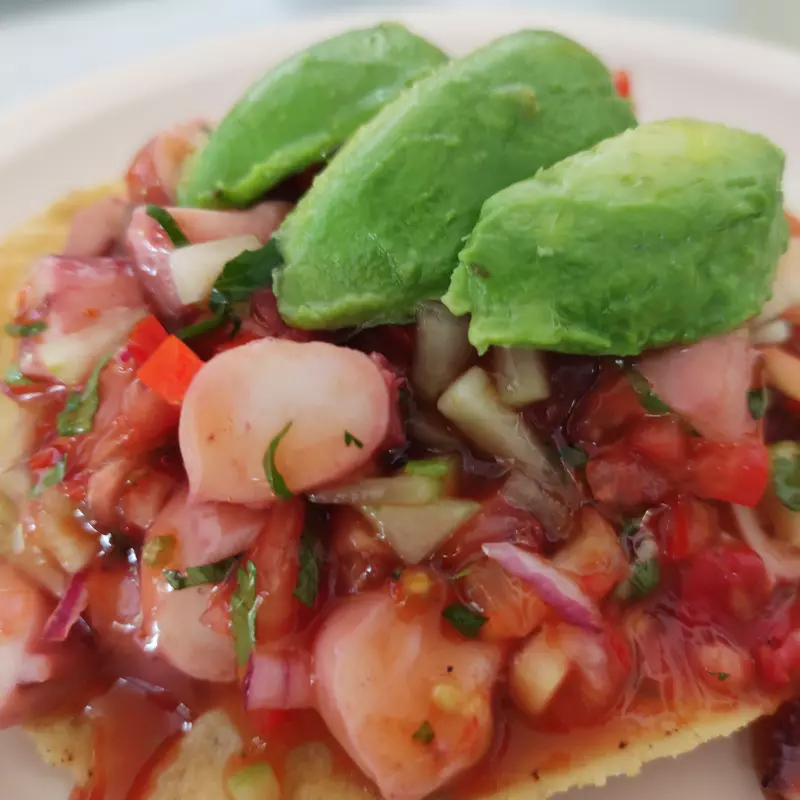 TOSTADA DE PULPO 🐙