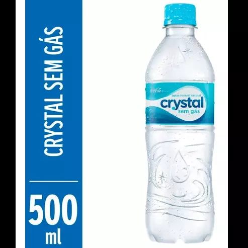 Água Crystal Sem Gás 500ml