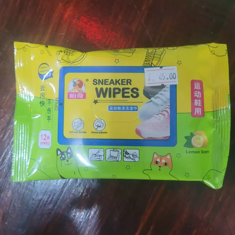 Sneaker wipes
