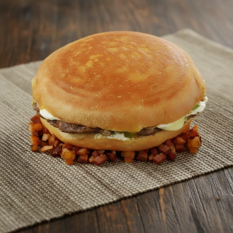 Pox Hamburguer c/ Bacon(pequeno)