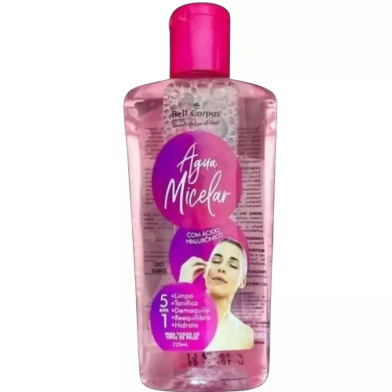Água micelar 220ml Bell corpus
