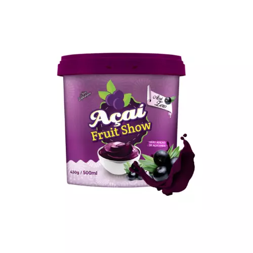 500ml Açaí Zero Fruit Show