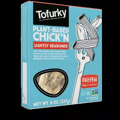 Pollo ligeramente sazonado