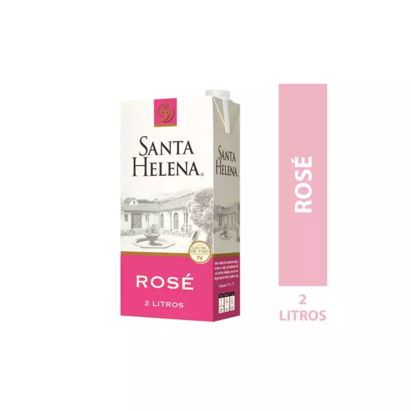 Vino Sta Helena Rose Tetra 8º 2 Lts