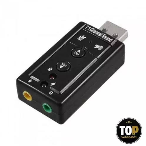 Adaptador De Som Usb 7.1 Lt-sk003 Ad0021lt