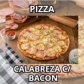 CALABRESA COM BACON