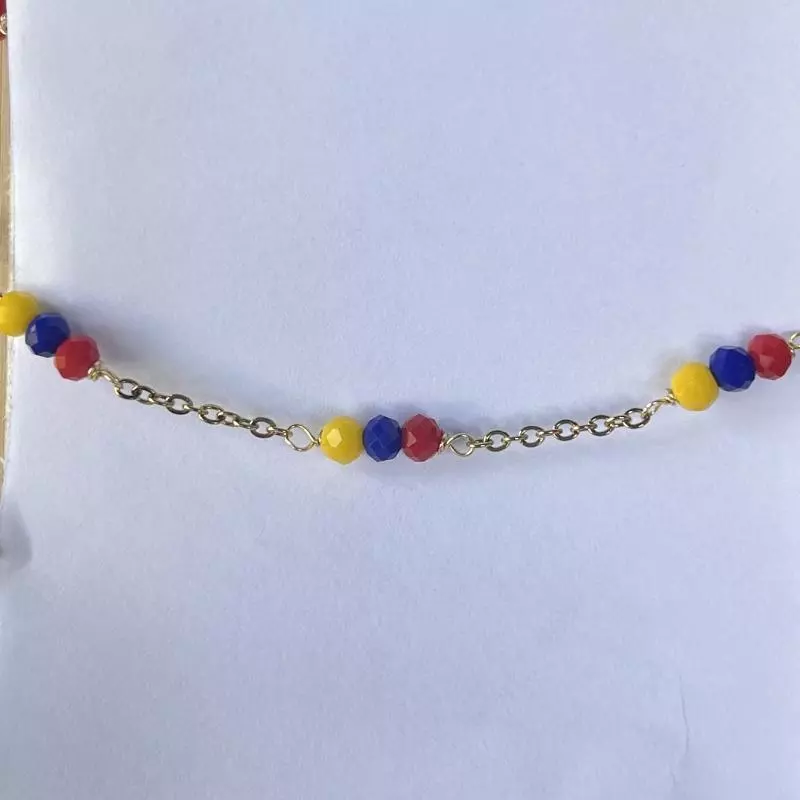 Pulsera tricolor separados