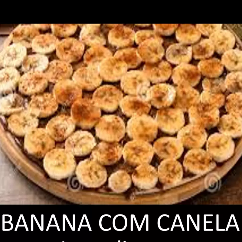 Banana Com Canela