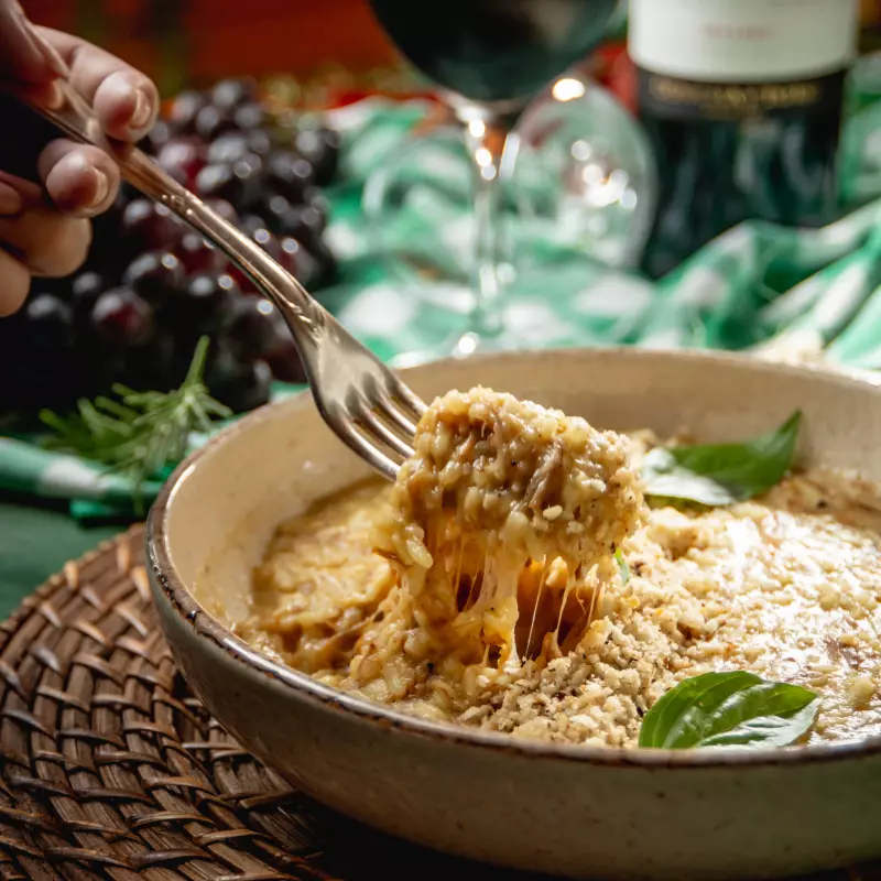 RISOTO AL RAGU