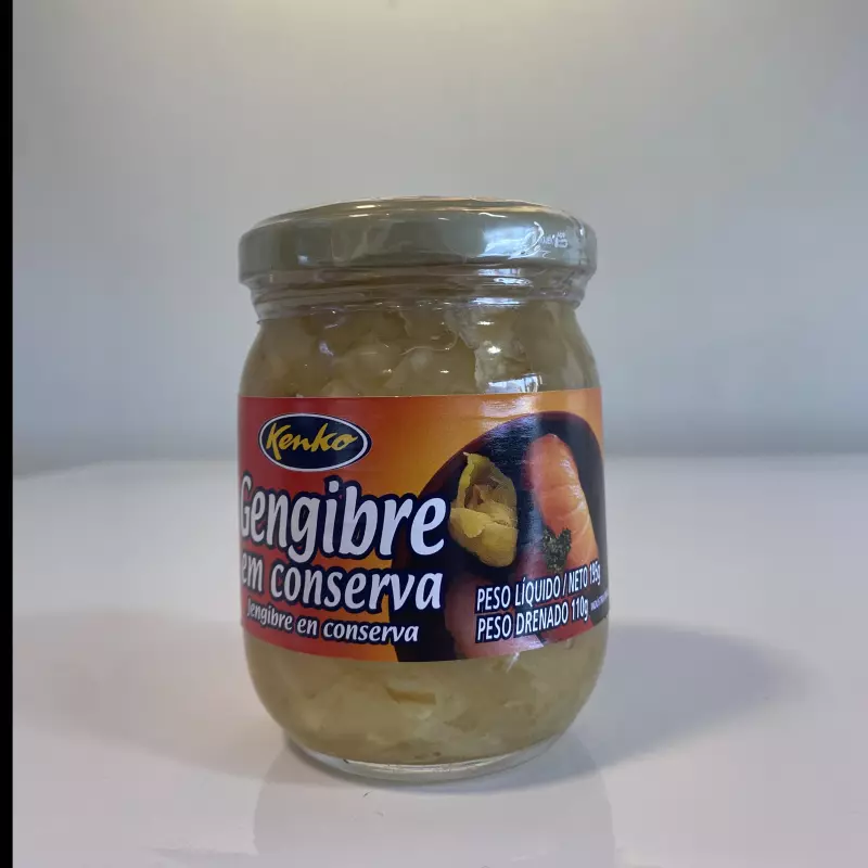 Gengibre em conserva