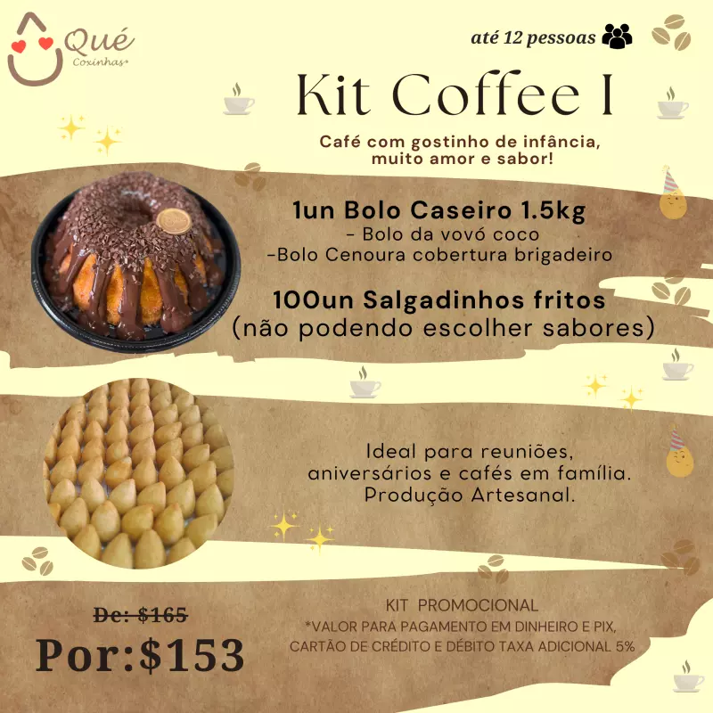 Kit coffee I Promocional