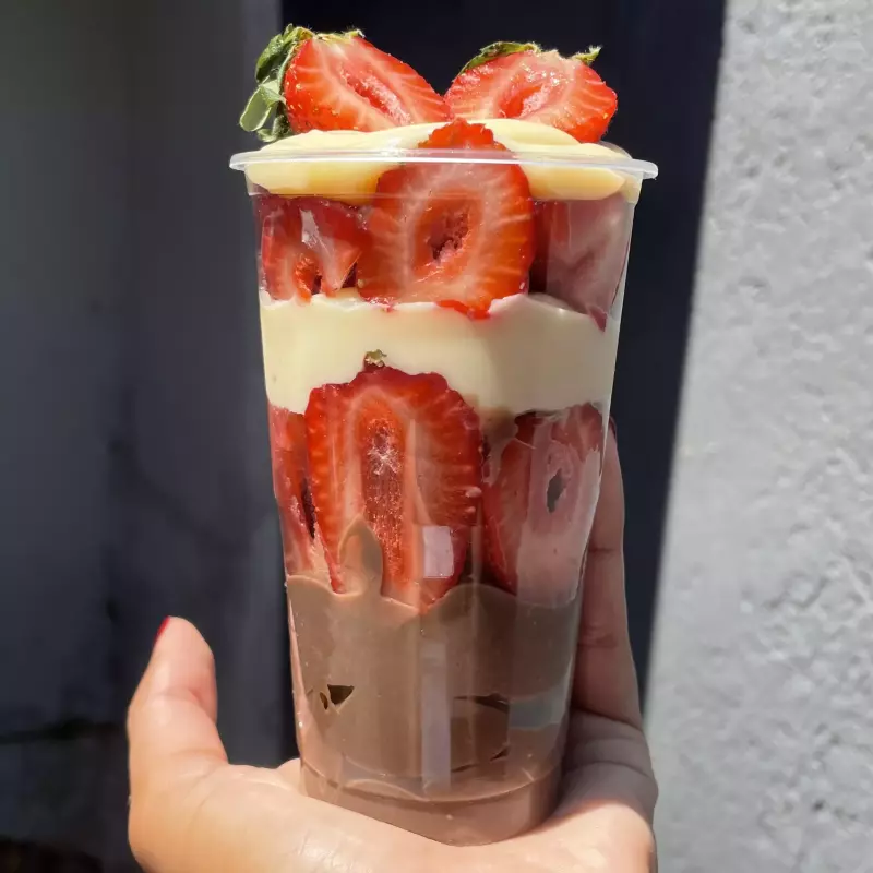 Copo da felicidade Morango