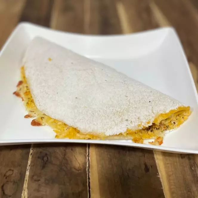 Tapioca de calabresa c/ Queijo