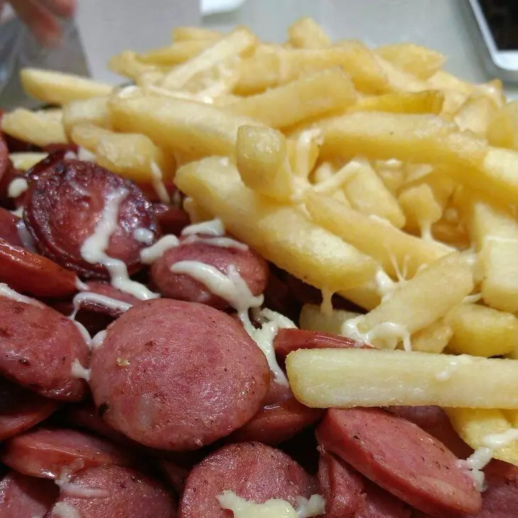 Batata C/ Calabresa