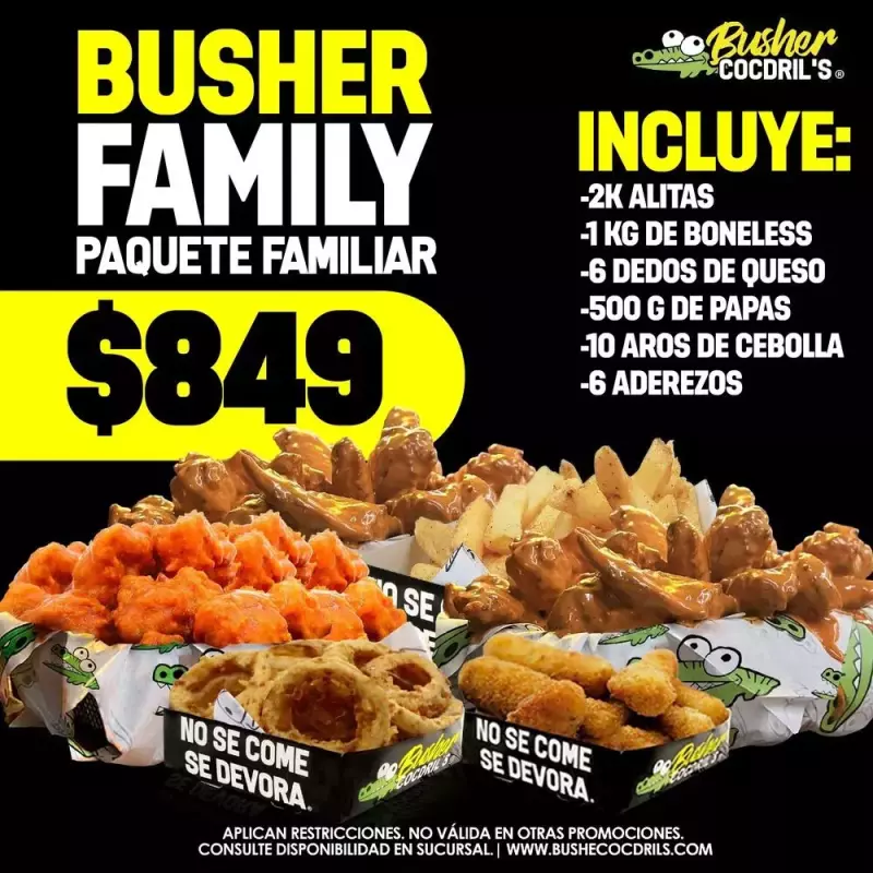 BUSHER FAMILY (PAQUETE FAMILIAR)