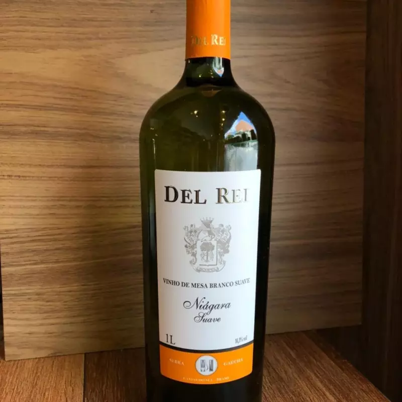 Vinho Dell Rei 1lt Branco Suave