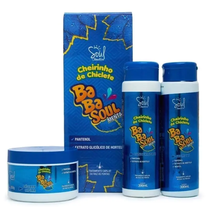 Kit Capilar 3x1 Babasoul Menta