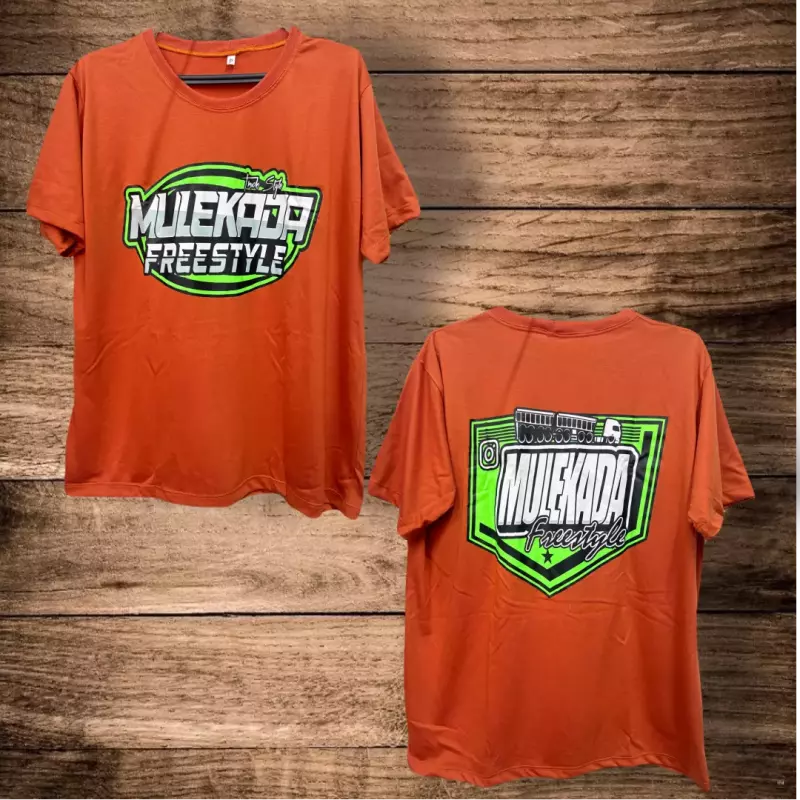 CAMISETA LARANJA RODOSTYLE