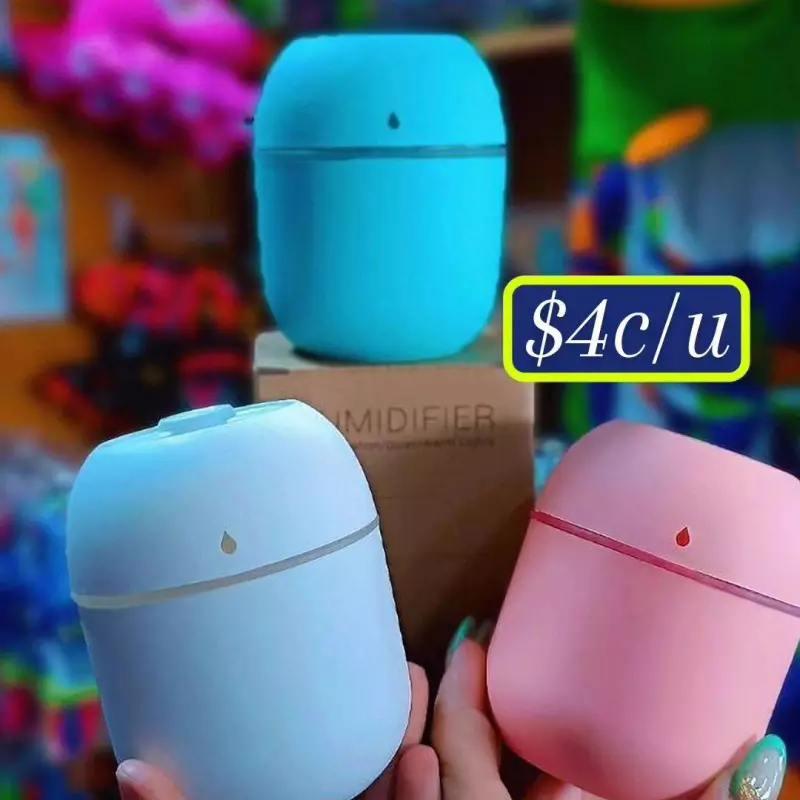 Humidificador Domo. Con esencia de r