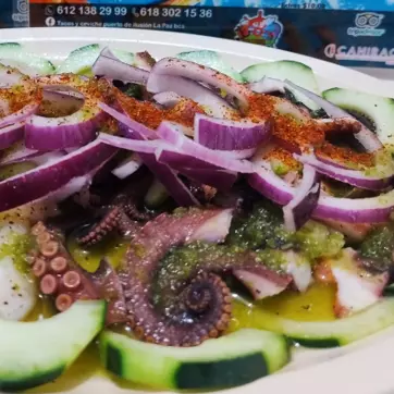 Aguachile pulpo