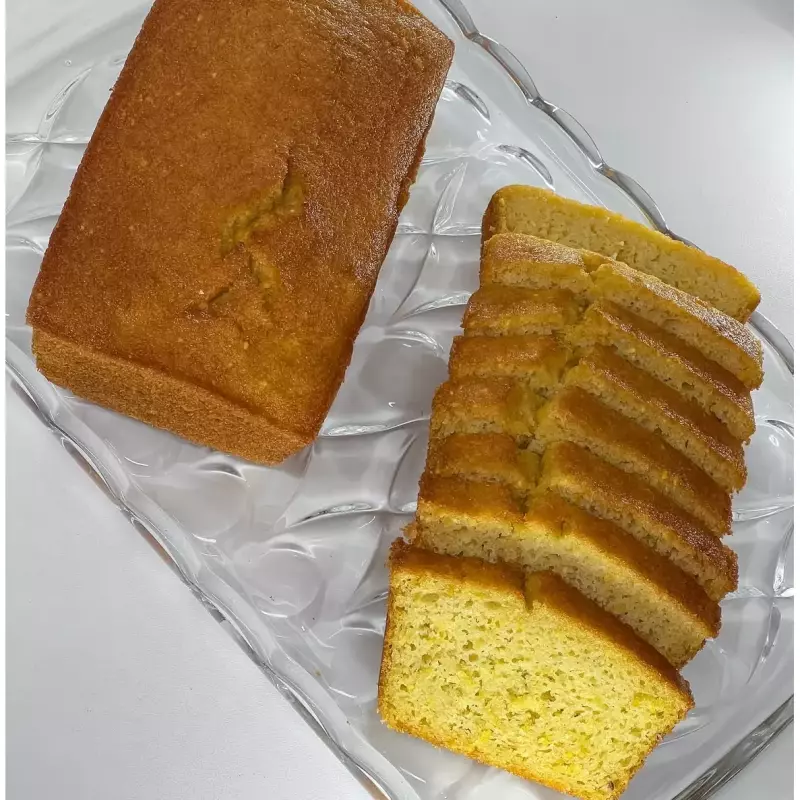 Bolo de milho com chocolate