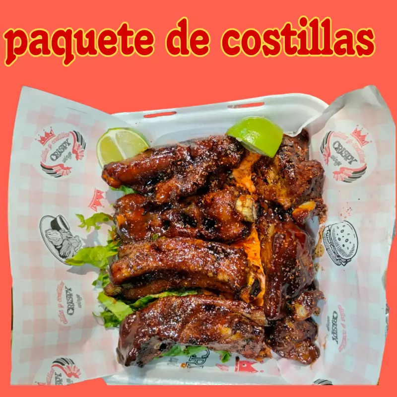 PAQUETE DE COSTILLA 600 GR